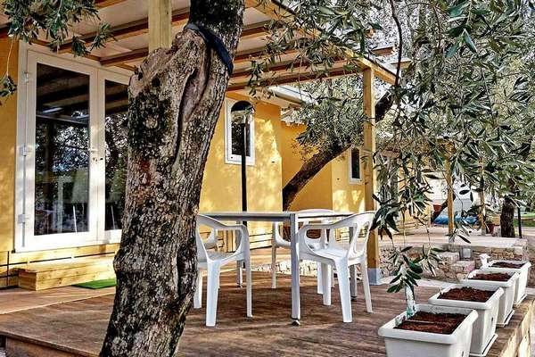 Mobilhaus im Grünen